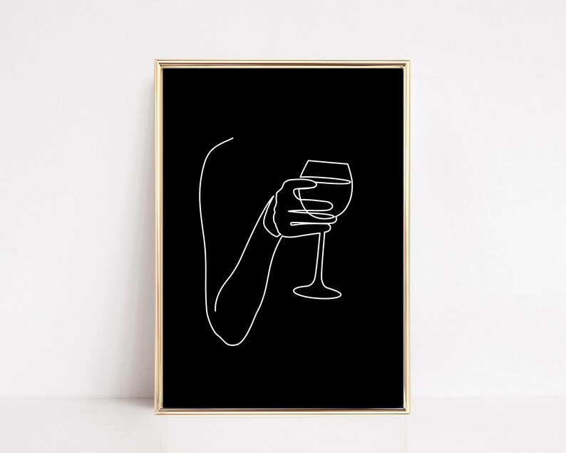 Bar Cart Prints Set of 10 PRINTABLES Alcohol Prints Bar Etsy