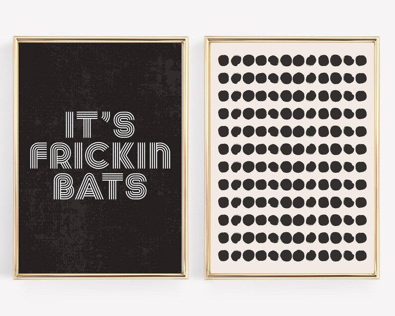 retro halloween decor | 20 HALLOWEEN PRINTABLES | halloween home decor | mid century modern prints | halloween wall art | kikiandnim image 3