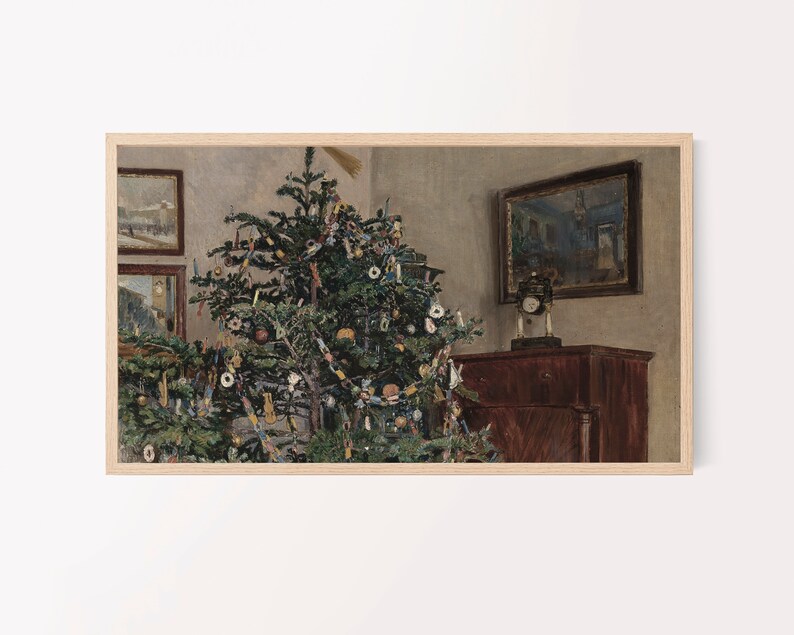 Christmas Frame Tv Art Samsung Frame Tv Art Christmas Etsy