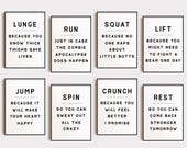 gym decor | set of 9 PRINTABLES | home gym decor | gym wall art | gym poster | gym printables | minimalist typography | digital download
