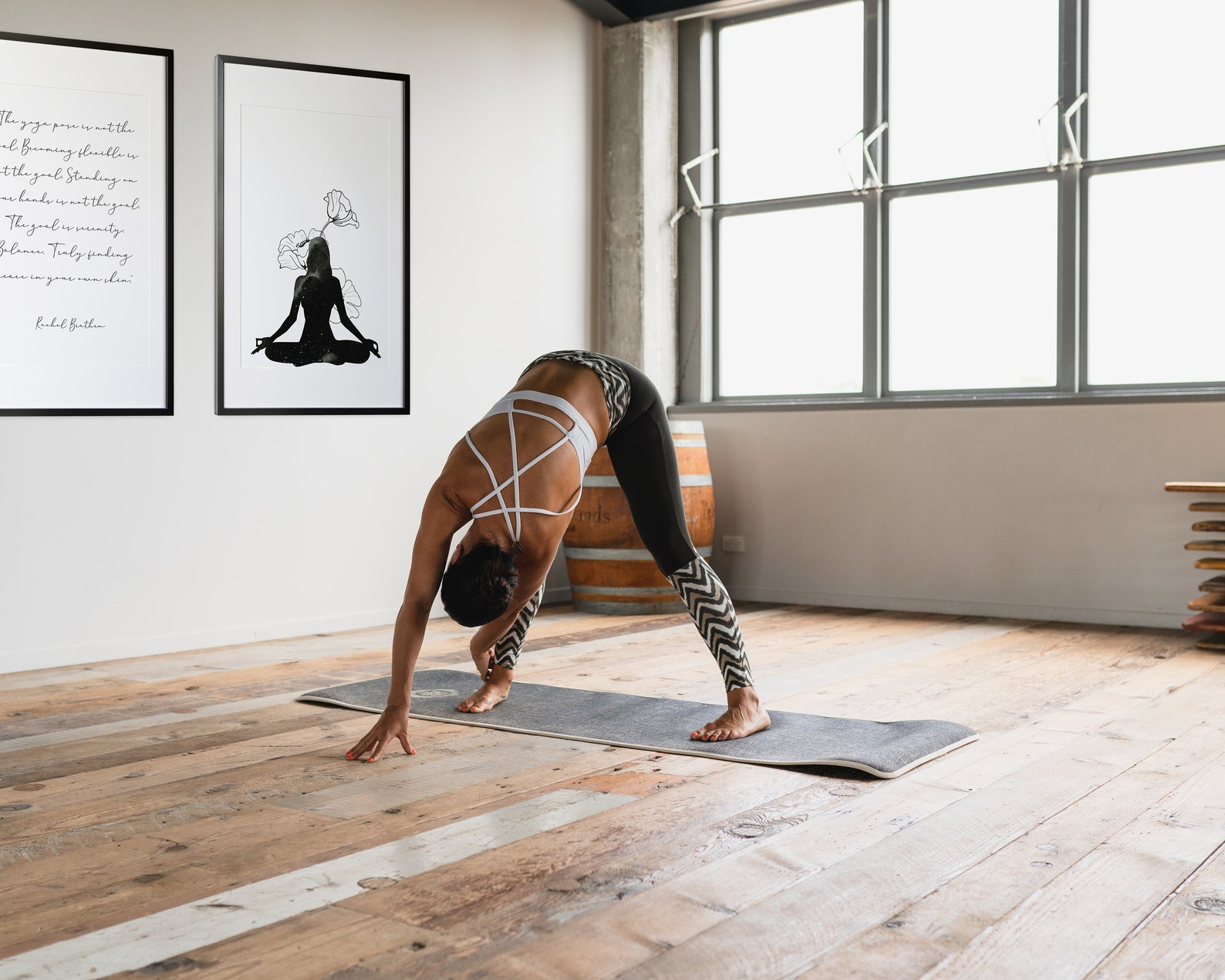 Yoga Wall Art Set of 8 PRINTABLES Yoga Room Decor Yoga - Etsy