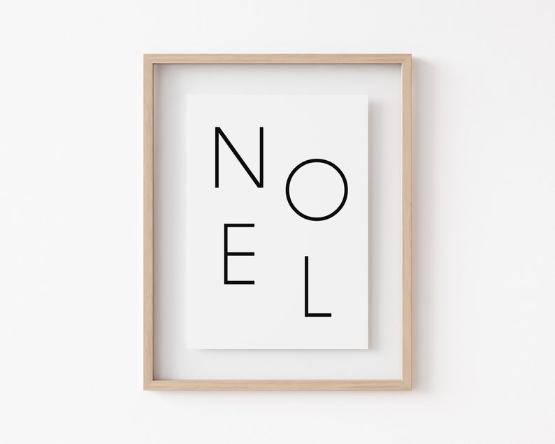 Christmas Printable Minimalist Christmas Print Christmas - Etsy