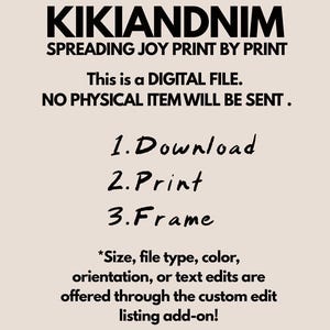 funny office decor | office wall art | thanks in advance | home office decor | work from home art | office wall decor | digital download image 7
