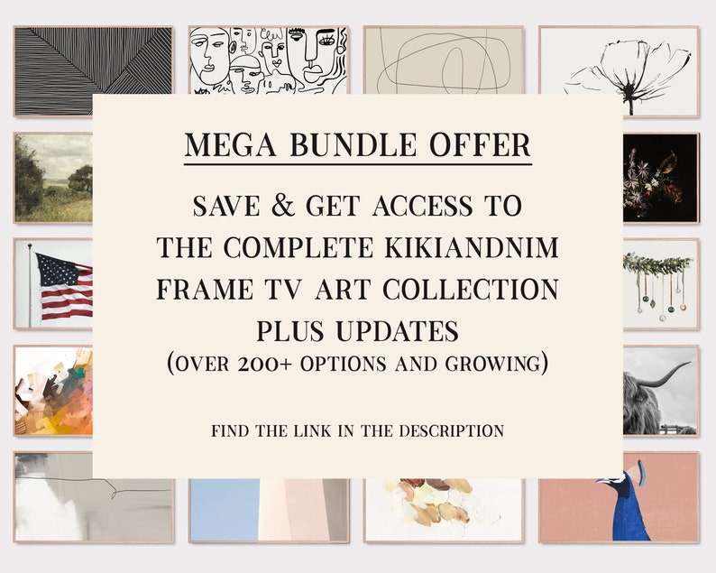 Samsung Frame Tv Art Set Nye 2023 Frame Tv Art Winter Tv Etsy