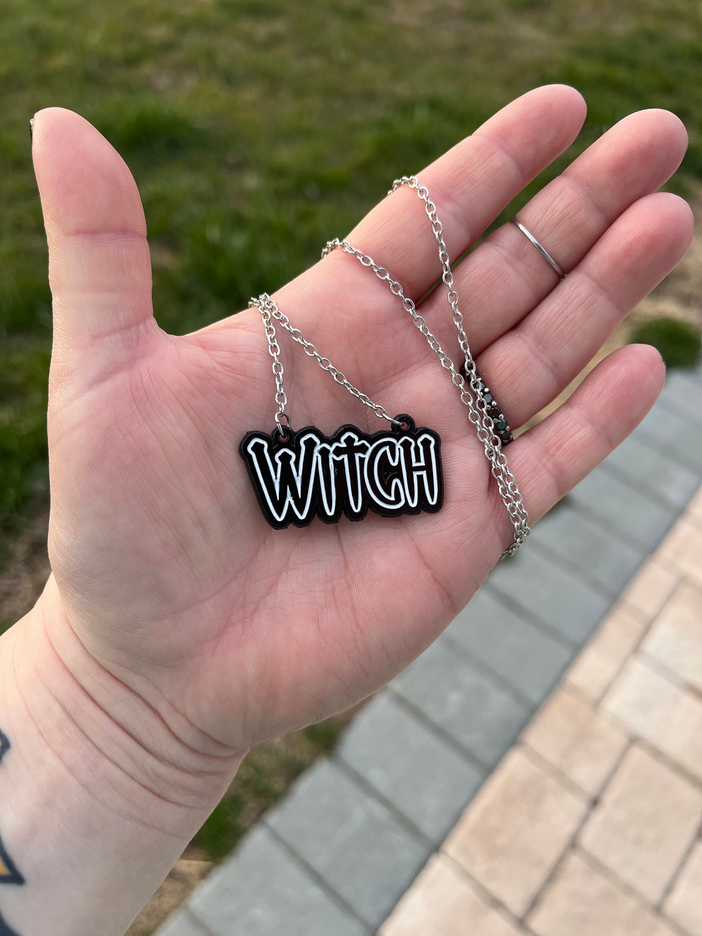 Witch Necklace - Etsy