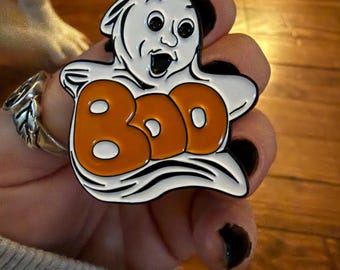 Boo Ghost Blow Mold Pin