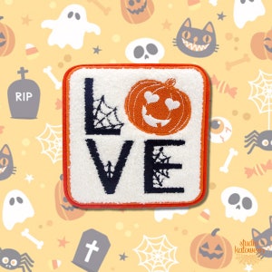 Écusson d'Halloween Love