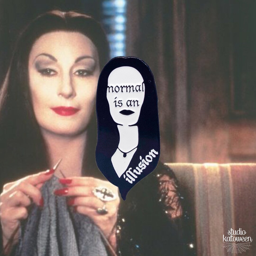 Normal is an Illusion Pin - Etsy