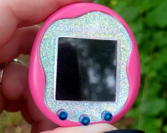 Tamagotchi Uni Holographic Fine Glitter Faceplate