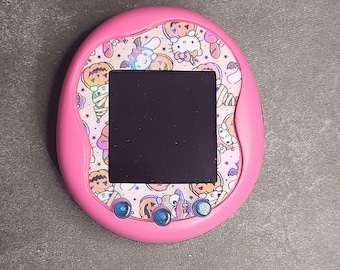 Faceplate for Tamagotchi Uni - Holographic Anime characters  -  electronic pet skin