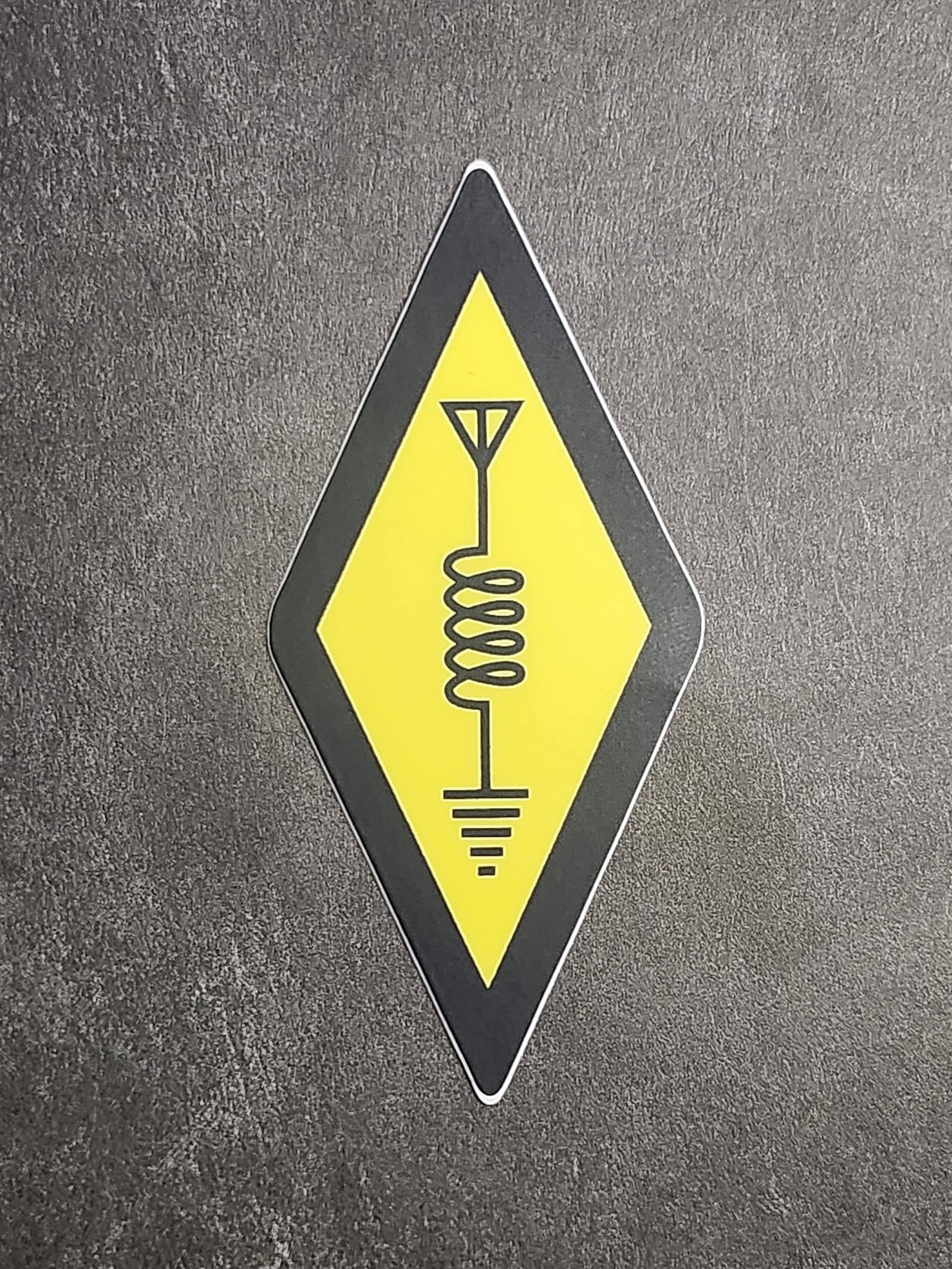 Ham Radio Symbol Sticker, 3