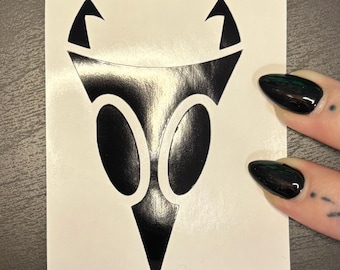 Irkin symbol Vinyl Sticker from Invader Zim - Durable Decal for Fans, Great for Notebooks & Tablets, Fun Birthday Gift