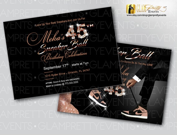 Black tie affair invitations new arrivals