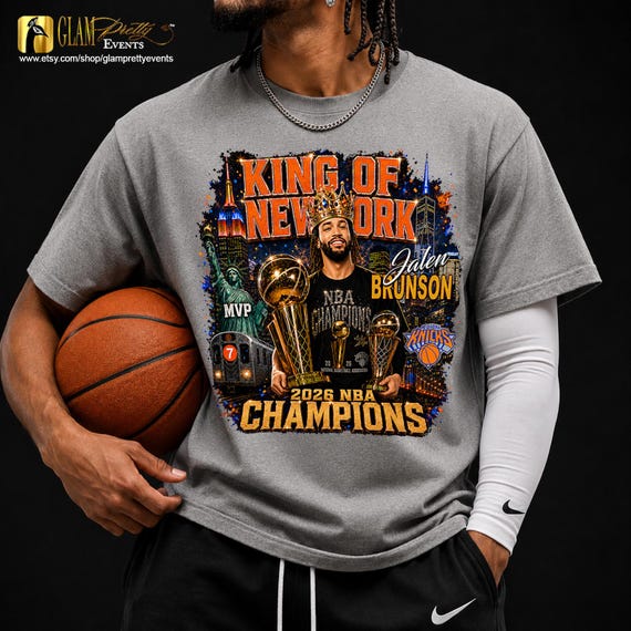 Jalen Brunson King of New York PNG, Knicks MVP Champion, Brunson