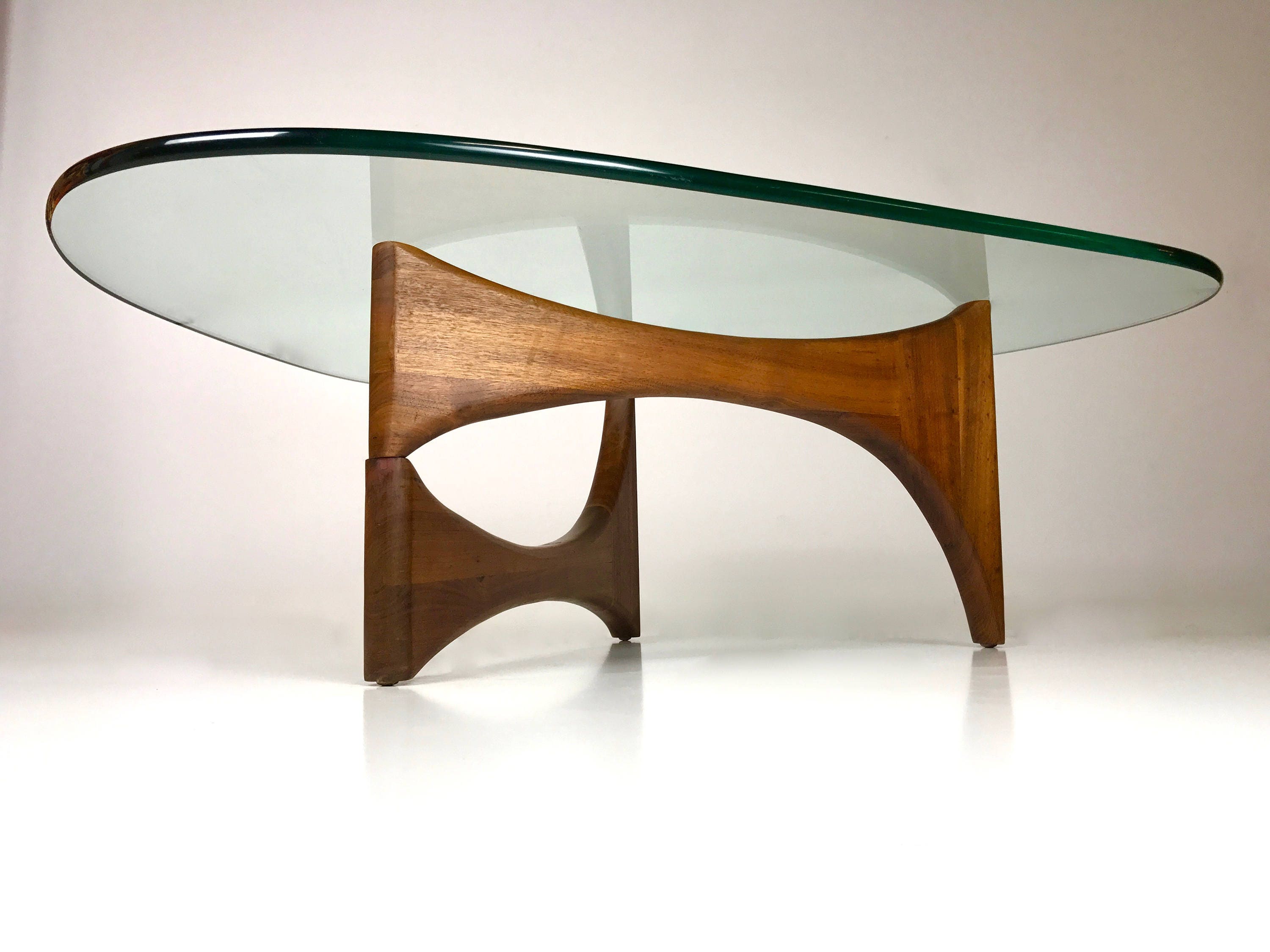 Sold Mid Century Modern Adrian Pearsall Sculpted Teak Biomorphic Biomorphic Coffee Table Noguchi Style Gallery Photo