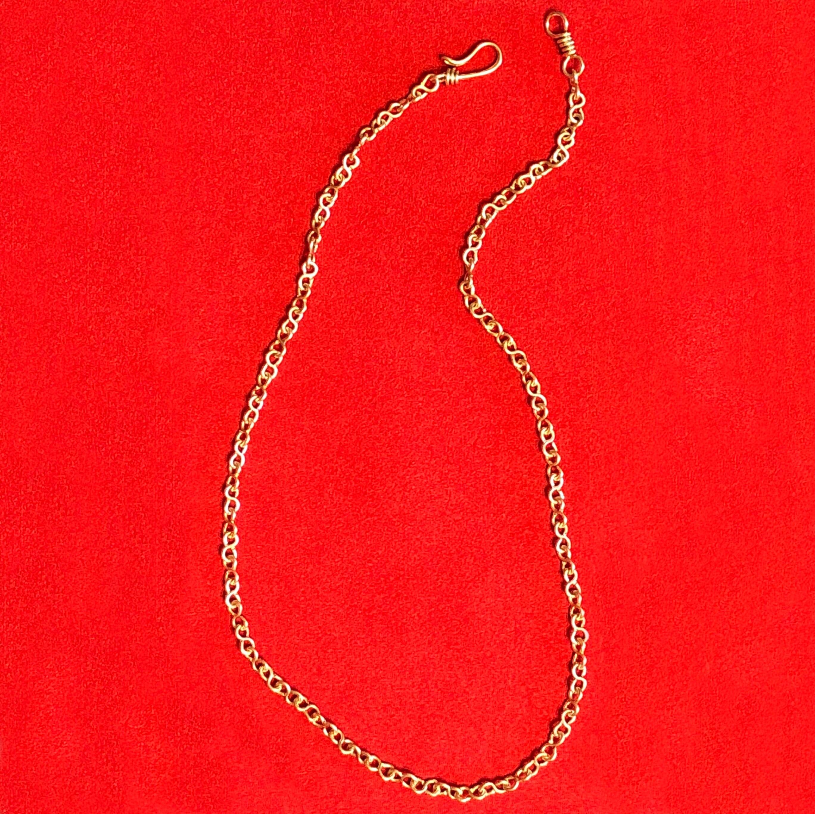 Handmade Gold Chain with Clasp 18inches 14/20 Gold Fill Etsy