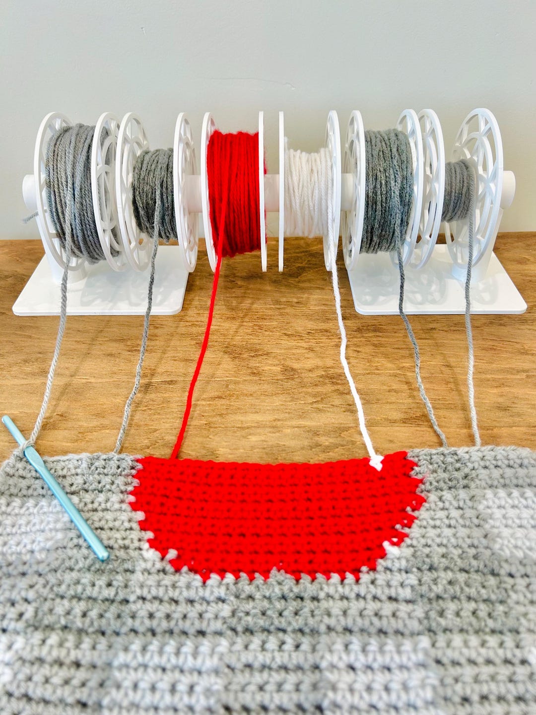 Modular Yarn Holder for Colorwork Crochet Knitting | Tangle-free Bobbin ...