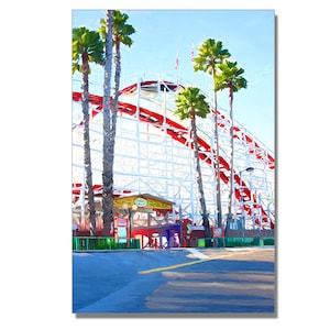 Santa Cruz Giant Dipper Metal Print
