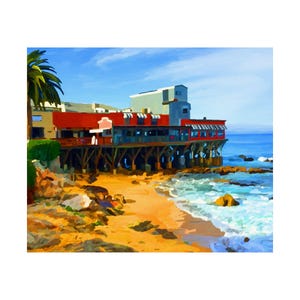 Monterey Cannery Row | Kunstprint