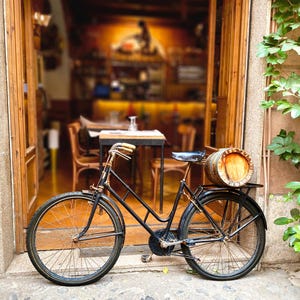 Old bike in Trastevere