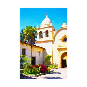 Carmel Mission Art Print