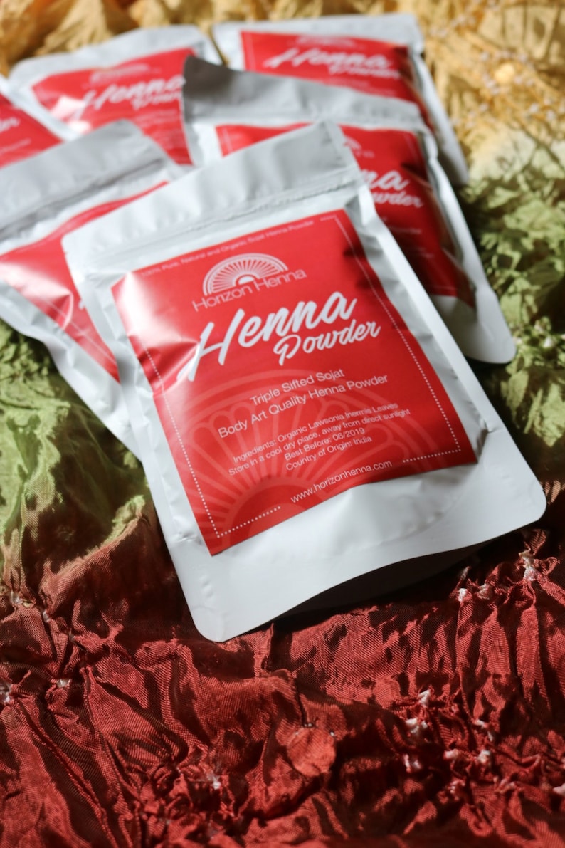 Organic Triple Sifted Horizon Henna Sojat Henna Powder Etsy
