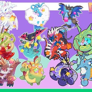 Dragon Stars 2 enamel pin