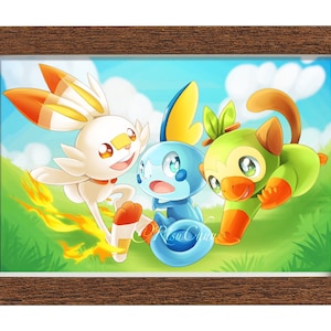 Galar Starters