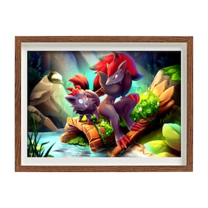 Zorua and Zoroark