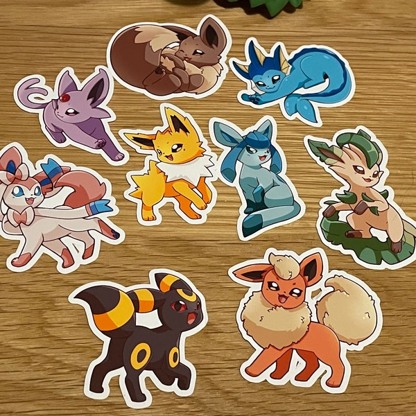 Eevee stickers!