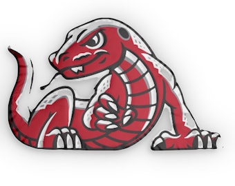 Sand Lizard Custom Shaped Pillows