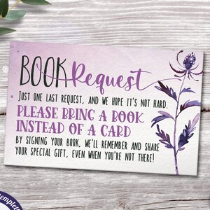 Halloween Baby Shower Book Request Card Printable, INSTANT DOWNLOAD digitaal bestand - hs2