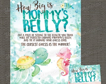 underwater baby shower theme