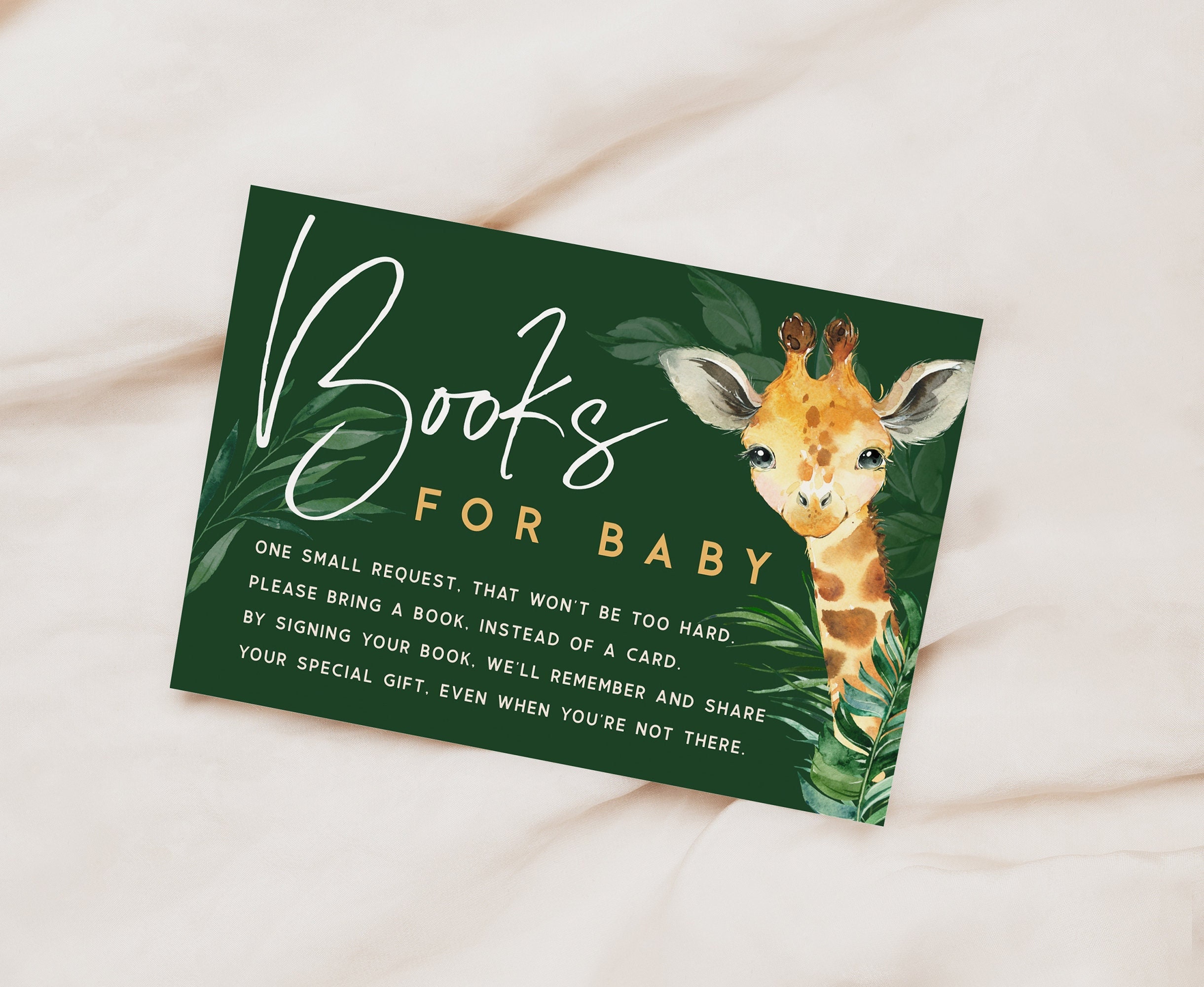 Giraffe Baby Book