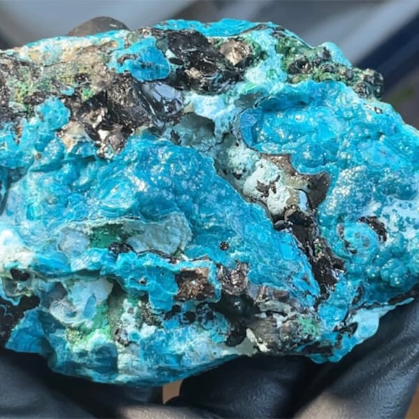 Malachite Chrysocolla Specimen - 254g - Congo - US Seller - More Rocks Here!