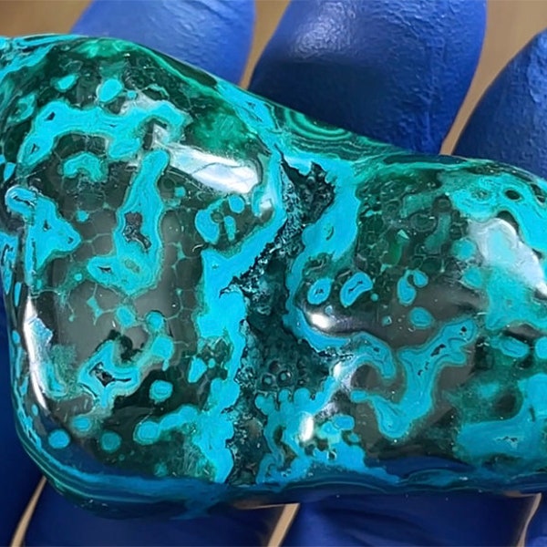 Malachite Stone Specimen - Nice 73mm Healing Congo - US Seller!