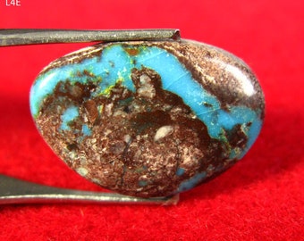 Turquoise Bisbee Cab Cabochon - 14ct. Gemologist Certified - From The Mine