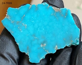 Turquoise Kingman Ultra Grade Blue Rough Slab Large 55mm! - Arizona Seller