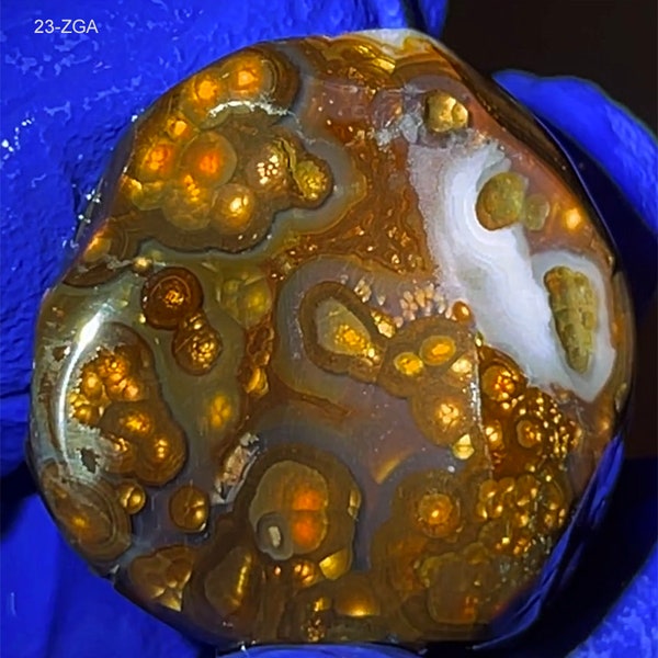 Fire Agate Gemstone - A+ Mexico Mountains Rough Wholesale - 62ct - UNFINISHED - READ NOTES!