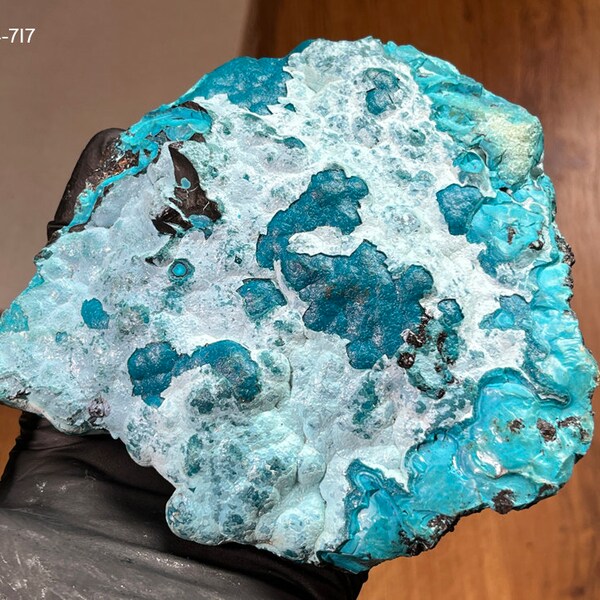 Chrysocolla Malachite BIG 1.9 lbs! Congo A+++ Top Shelf Specimen - See The Video!