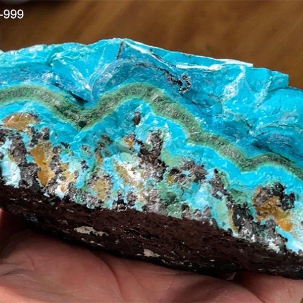 Chrysocolla Malachite Specimen - Large 680g - Congo - US Seller - Must See Video!