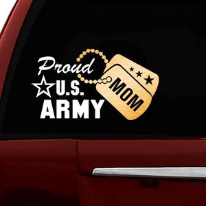 Proud Army Grandma Vinyl Decal Sticker Proud Army Grandma Vinyl Decal Sticker