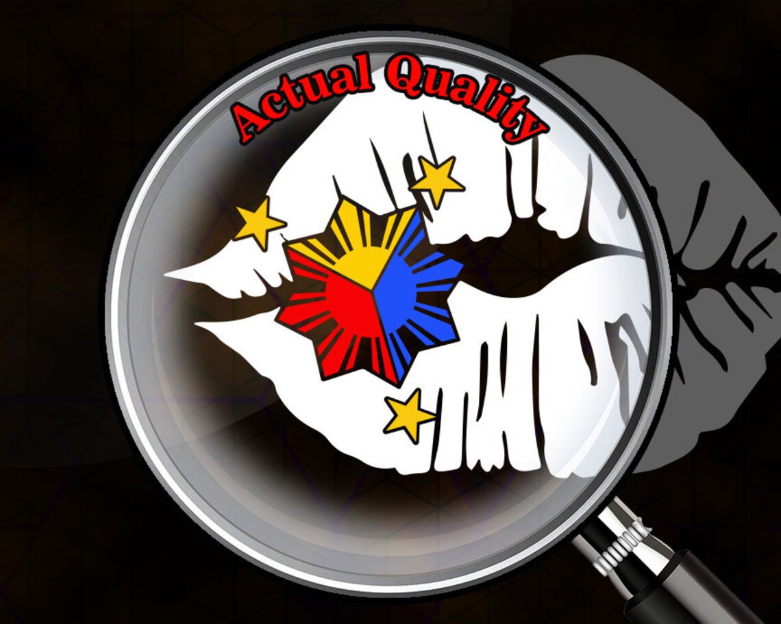 Filipino Pinoy Lips Vinyl Die Cut Car Decal Sticker Etsy