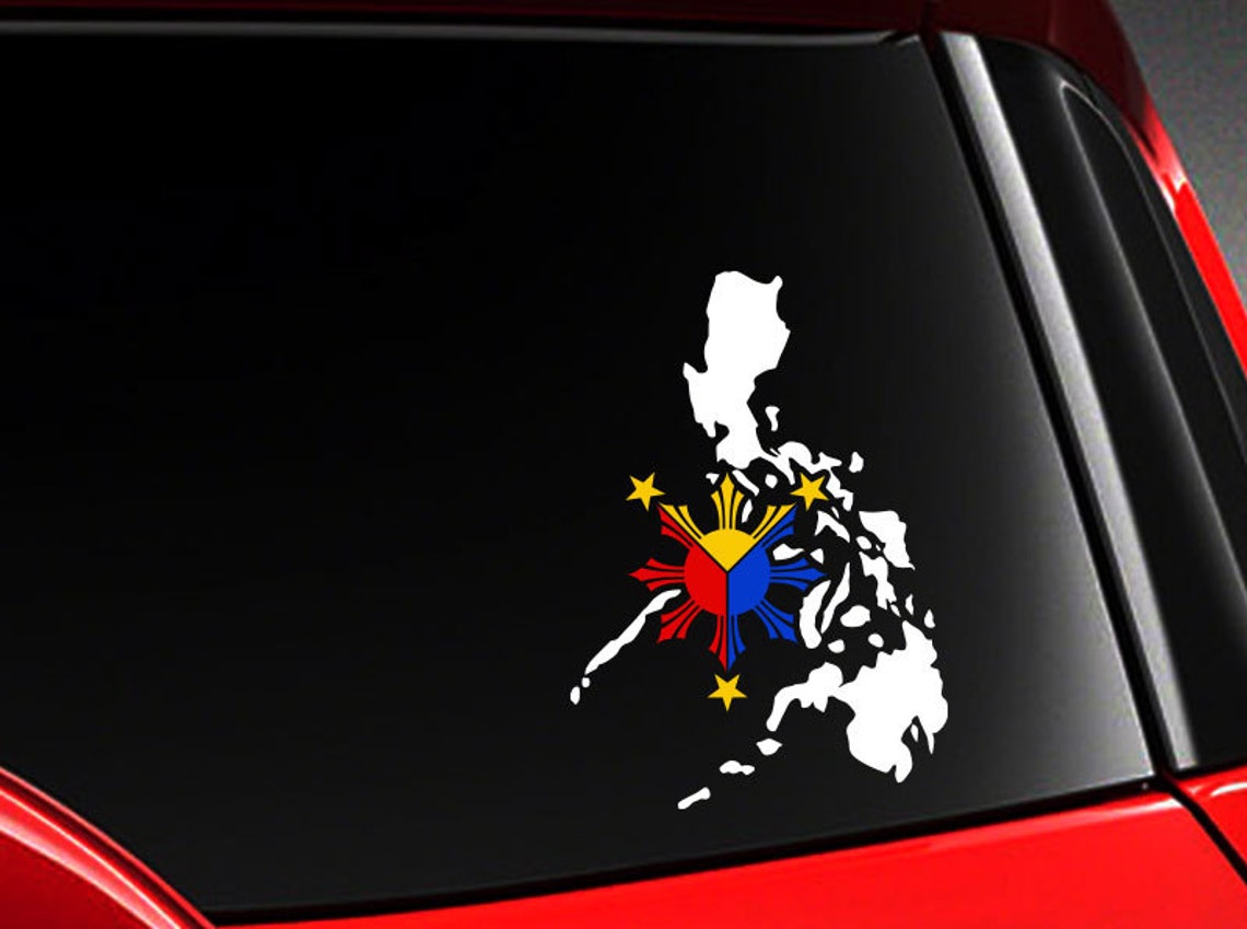 Filipino Vinyl Car Decal Sticker 5 H W Philippine Fla vrogue.co