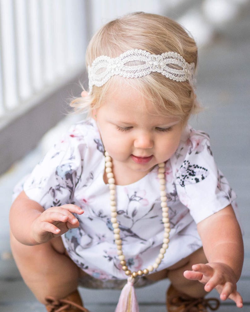 Boho Headband Baby Headband Infant Headband Bohemian Etsy
