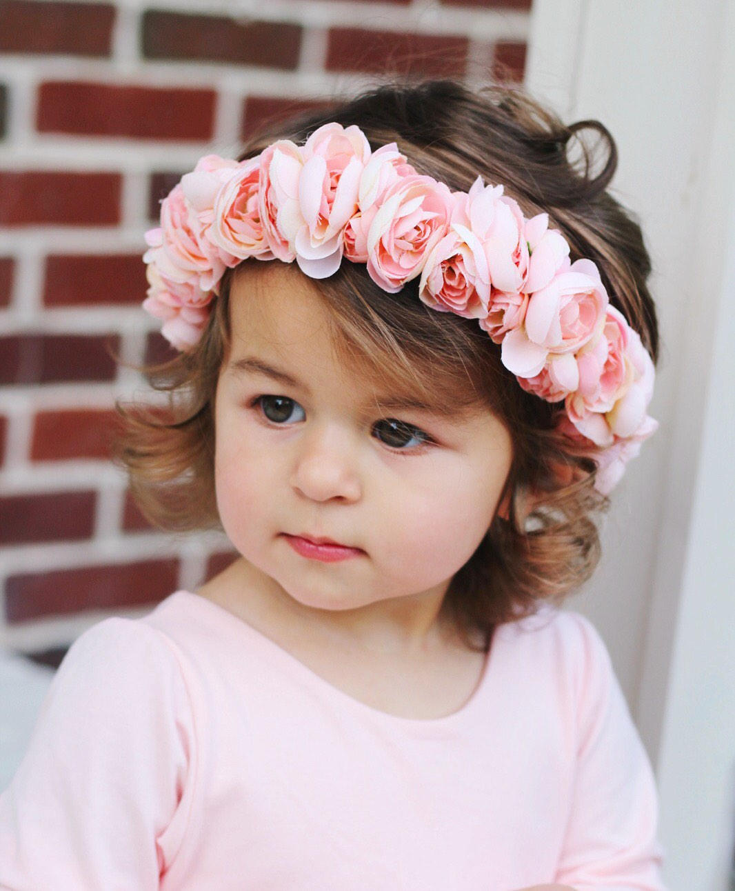 Baby floral crown floral crown baby floral crown toddler | Etsy