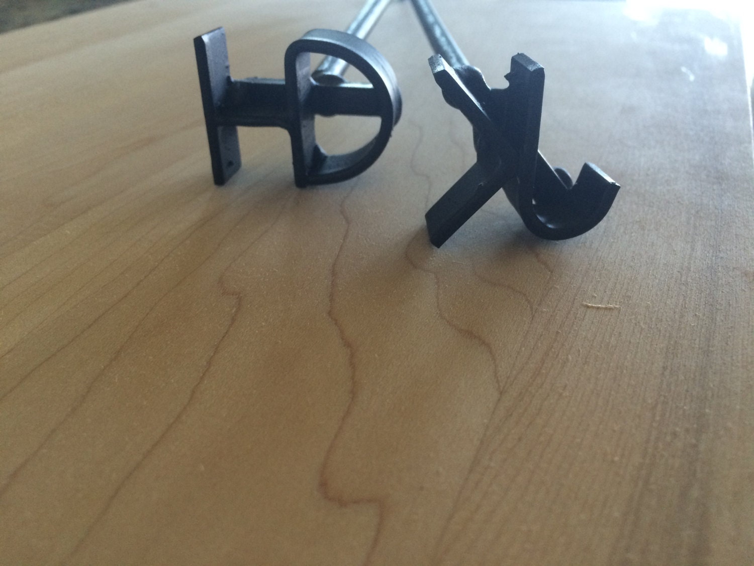 Joined Letters Branding Iron (2 letters only)