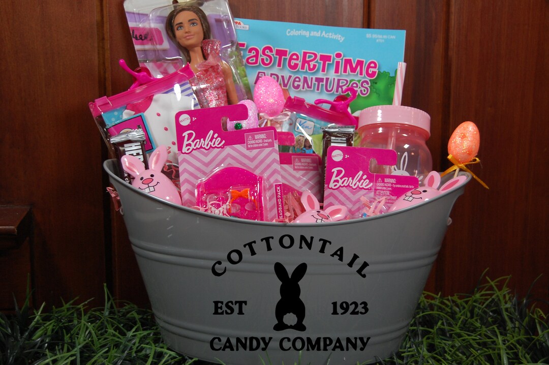 Kid's Easter Basket Prefilled Easter Basket Kids Candy Filled Easter