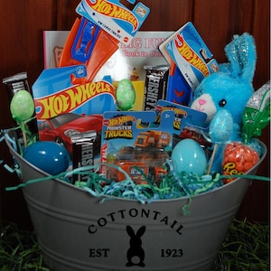 Kid's Easter Basket; Prefilled Easter Basket; Kids Candy Filled