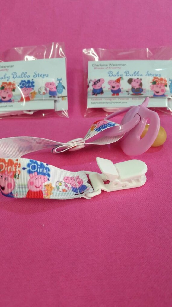 peppa pig pacifier